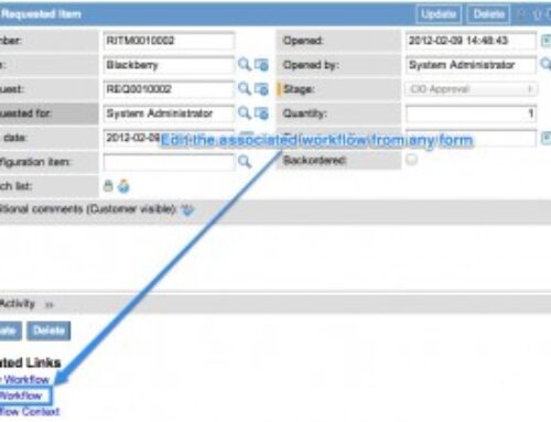 Edit a Workflow Directly from a Task
