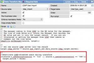 ldapTranformDisableScript