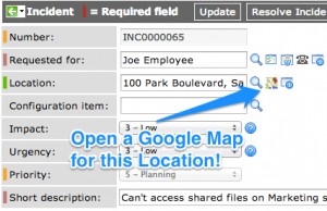 Location Google Map UI Macro