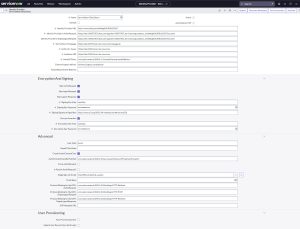 ServiceNow Identity Provider Record