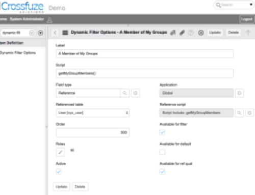 Harnessing the Power of Dynamic Filters in ServiceNow