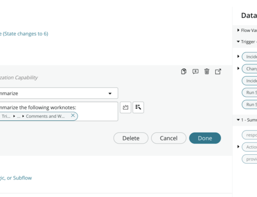 Best Practices for Generative AI with ServiceNow